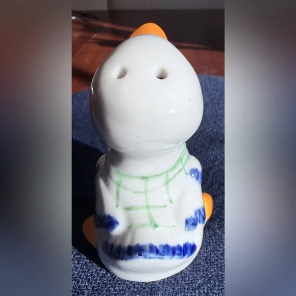 🧂Vintage Ceramic Duck Salt &  Pepper Shakers “Salty” & “Peppy”, Handpainted, EUC - Picture 7 of 11